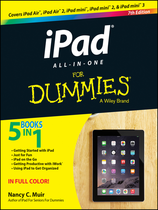 Title details for iPad All-in-One For Dummies by Nancy C. Muir - Available